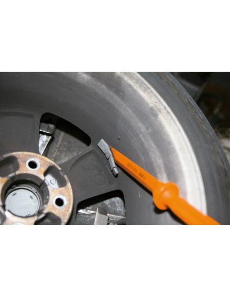 Serie di 4 scalpelli in plastica anti graffio