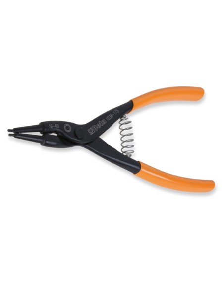 Pinza per anelli seeger esterni a becchi dritti