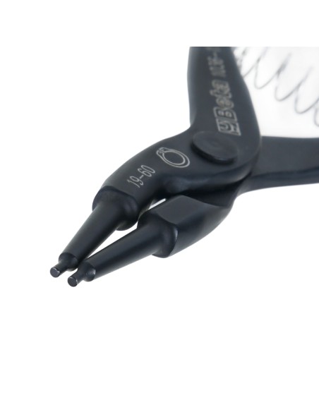 Pinza per anelli seeger esterni a becchi dritti