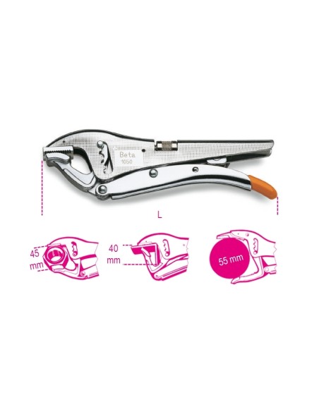 Pinza autobloccante a doppia regolazione Pinza autobloccante a doppia regolazione