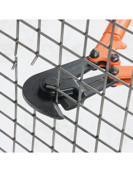 Troncabulloni a testa piatta per tondini, bulloni e reti elettrosaldate per ceme