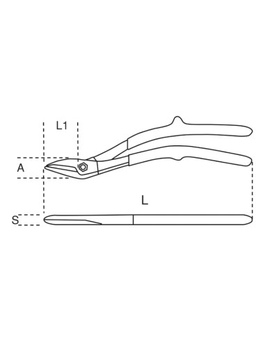 Cesoia per taglio reggia