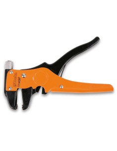 Pinza spellafili frontale autoregolabile, con dispositivo di taglio