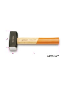 Mazzette con manico in legno