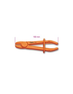 Pinza in plastica per occlusione tubi e manicotti