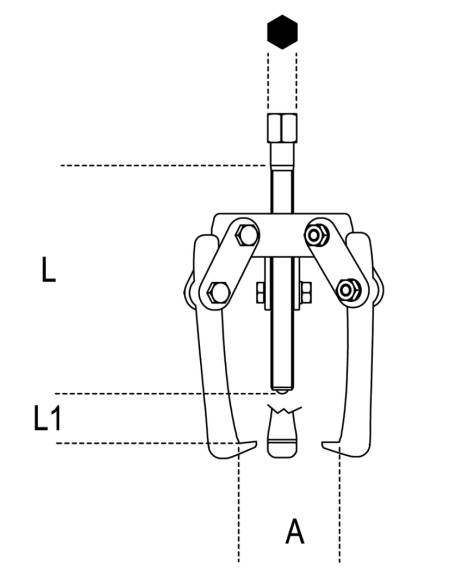 Estrattori a tre griffe oscillanti Estrattori a tre griffe oscillanti