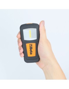 Lampada ricaricabile compatta con LED ad altissima luminosità. Batteria ai poli 2