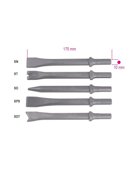 Scalpelli per martelli scalpellatori 1940E10 Scalpello piatto Scalpello taglia-l Scalpelli per martelli scalpellatori 1940E10 Scalpello piatto Scalpello taglia-l