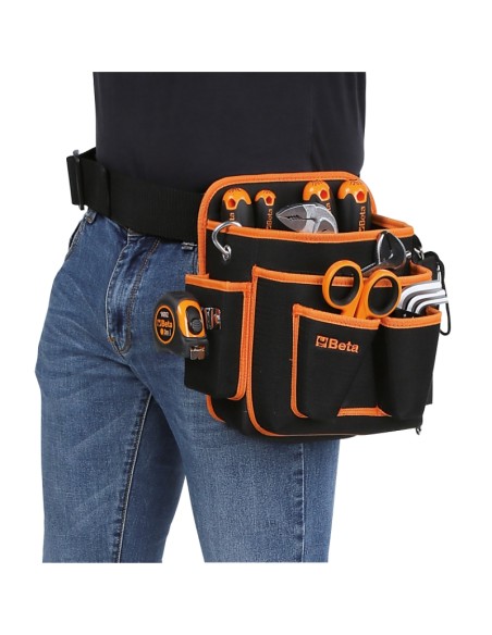 Porta attrezzi vuoto in Nylon, con cintura