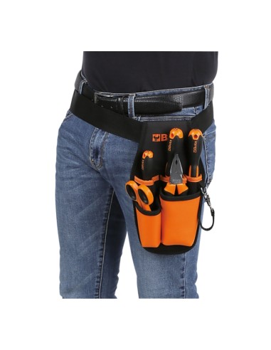 Marsupio porta attrezzi vuoto in Nylon, con cintura