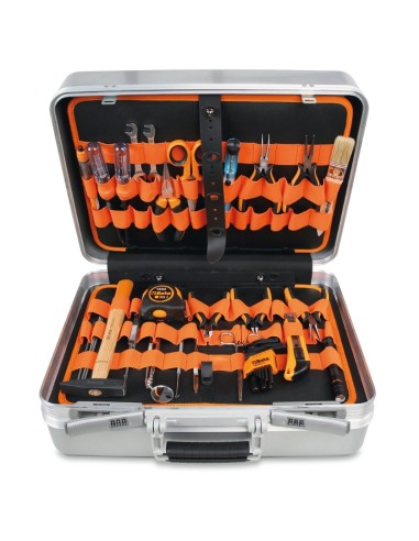 Valigia portautensili in alluminio, vuota