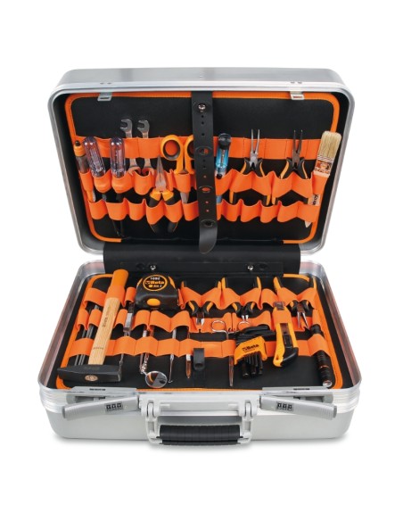 Valigia portautensili in alluminio, vuota