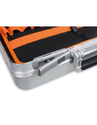 Valigia portautensili in alluminio, vuota