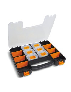 Valigia organizer con 6 vaschette asportabili e divisori regolabili 2