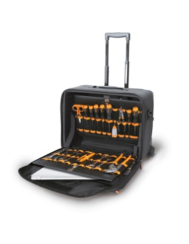 Trolley portautensili in tessuto tecnico, vuoto