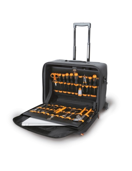 Trolley portautensili in tessuto tecnico, vuoto