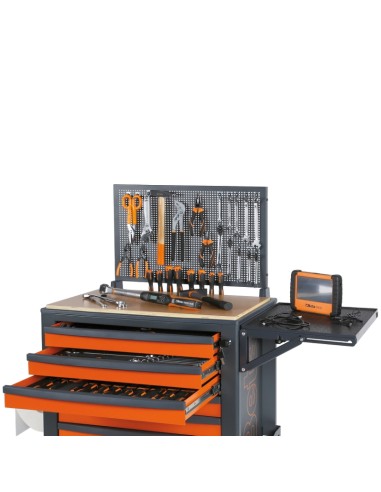 Cassettiera porta attrezzi con 8 cassetti