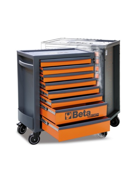 Cassettiera porta attrezzi con 8 cassetti