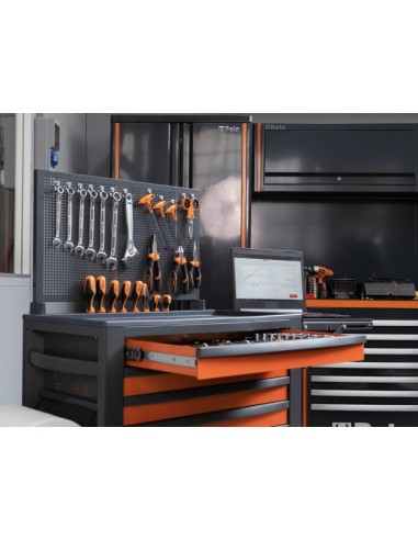 Cassettiera porta attrezzi con 8 cassetti