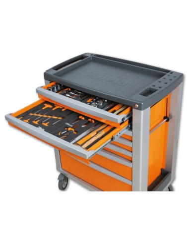 Cassettiera porta attrezzi con 7 cassetti