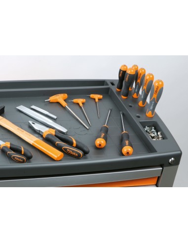 Cassettiera porta attrezzi con 7 cassetti