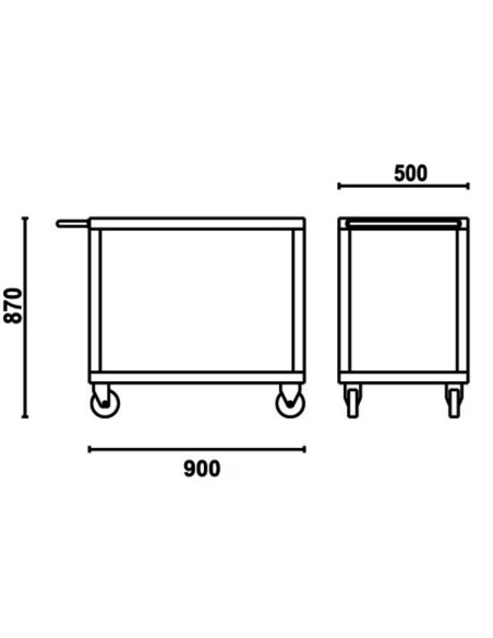 Carrello ad alta resistenza Carrello ad alta resistenza