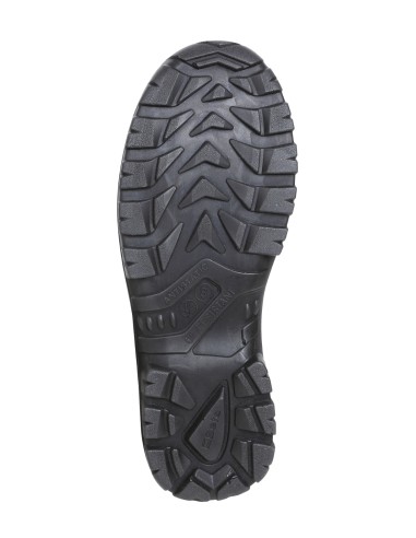 Scarpe alte stringate in pelle idrorepellente con rapido sfilamento e patella di