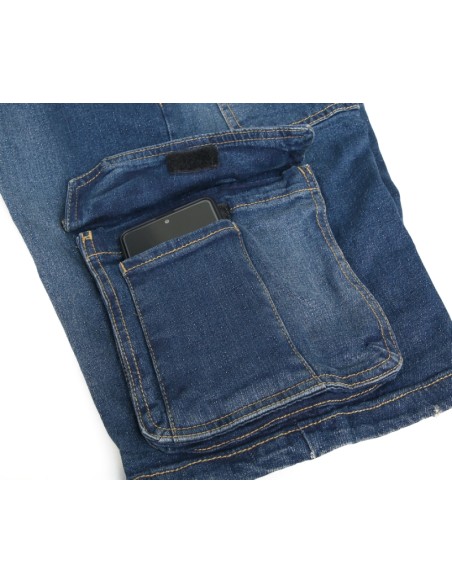 Bermuda jeans da lavoro elasticizzati Bermuda jeans da lavoro elasticizzati