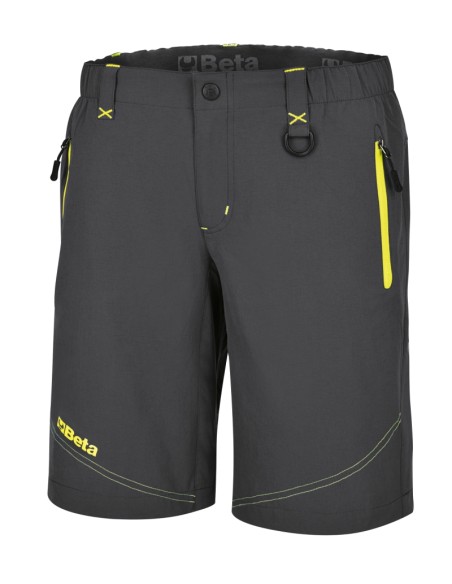 Bermuda "work trekking light" in tessuto elasticizzato