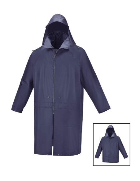 Cappotto impermeabile accorciabile