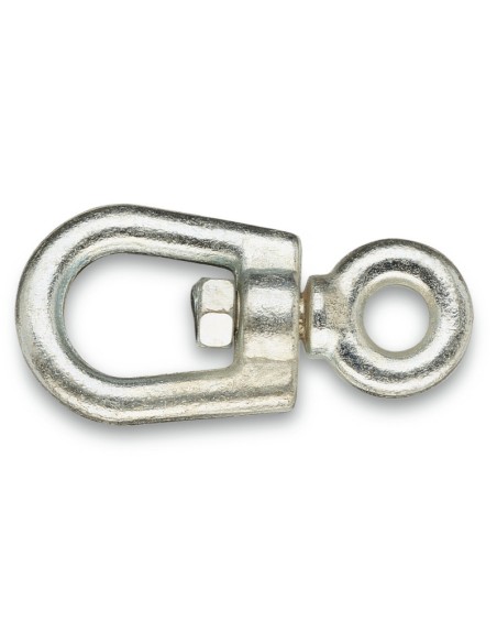 Tornichetti girevoli a un occhio allungato tipo Marche, zincati Tornichetti girevoli a un occhio allungato tipo Marche, zincati