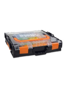 Valigetta portautensili COMBO in ABS, con coperchio trasparente