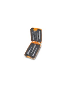 7 inserti per avvitatori chiavi a bussola esagonale magnetici, in astuccio tasca