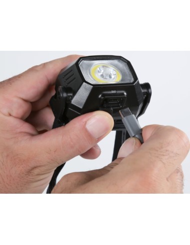 Lampada da testa a Led con ricarica wireless