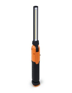 Lampada da ispezione ricaricabile a LED, con doppia emissione luminosa, snodata