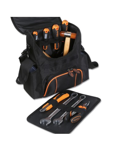 Mini borsa portautensili in tessuto tecnico