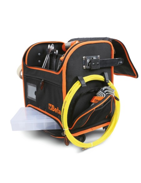 Trolley portautensili in tessuto tecnico per elettricisti Trolley portautensili in tessuto tecnico per elettricisti