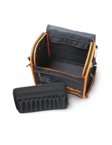 Trolley portautensili in tessuto tecnico per elettricisti