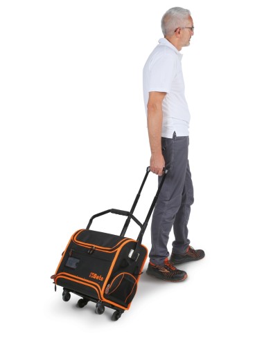 Trolley portautensili in tessuto tecnico per elettricisti