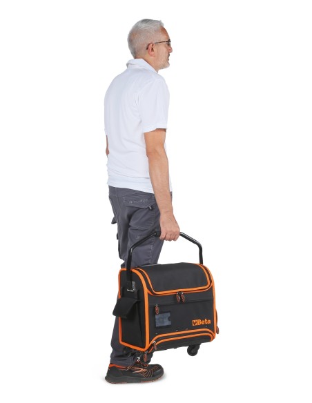 Trolley portautensili in tessuto tecnico per elettricisti Trolley portautensili in tessuto tecnico per elettricisti