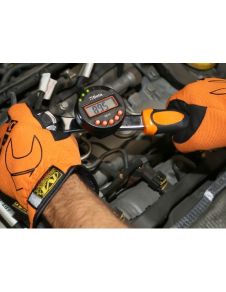 Goniometro digitale per serraggi angolari, magnetico