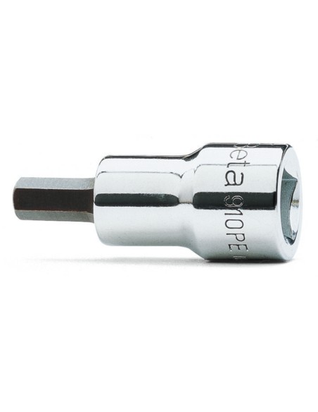 Chiavi a bussola maschio esagonale con attacco quadro femmina 3/8" cromate - ins Chiavi a bussola maschio esagonale con attacco quadro femmina 3/8" cromate - ins