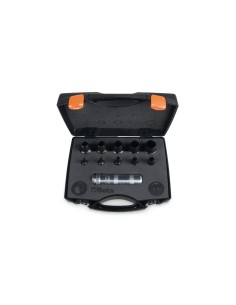 Assortimento di 10 fustelle da 3 a 20 mm e 1 accessorio