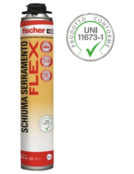 SCHIUMA SERRAMENTO FLEX X PISTOLA SCHIUMA SERRAMENTO FLEX X PISTOLA