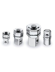 Kit di 4 adattatori per chiavi a cricchetto: 1 adattatore per bits 3 adattatori