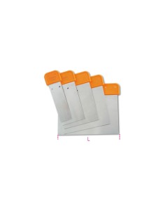 Serie di 5 spatoline per carrozzieri in acciaio inox tipo giapponese
