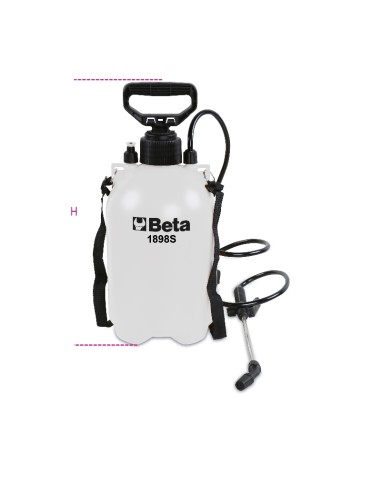 Pompa manuale a pressione con serbatoio da 5 Litri