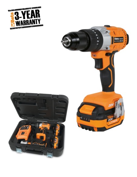 Kit trapano avvitatore a percussione 20V BRUSHLESS