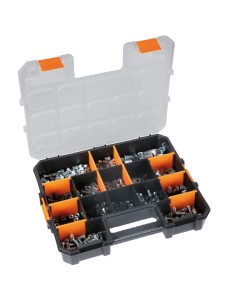 Valigia organizer SMALL 15 scomparti con 10 divisori estraibili 2