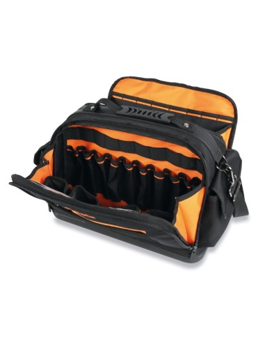 Borsa portautensili ad apertura ampia